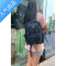 封后牛津布双肩韩版妈咪潮流Salala两用旅行背包手提大容量书包轻便包学生书包