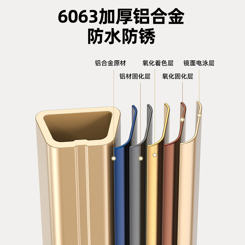 奥鹏家用折叠梯子加厚铝合金安全人字梯伸缩多功能楼梯四五步爬梯楼梯高清大图