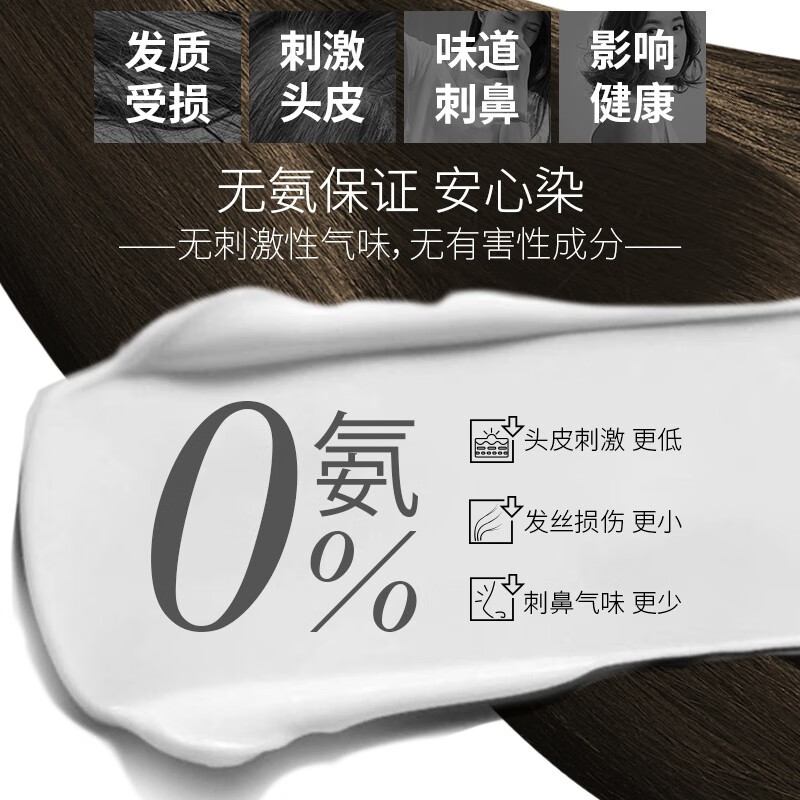 施华蔻怡然染发霜4.0/9自然棕色CN20+闪亮珍珠黑CN20高清大图