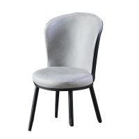 森源龍 现代简约网红靠背椅皮革软包椅610*480*760