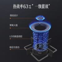 方太TH33B新品燃气灶煤气灶嵌入式双眼天然气一级能效4.2kw猛火直喷易清洁灶具 天然气/液化气