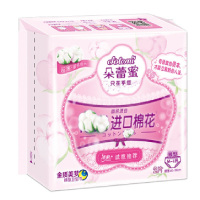 朵蕾蜜 梦幻少女系列 防侧漏夜用安心裤 裤型卫生巾组合装 2片*6包 洁柔出品