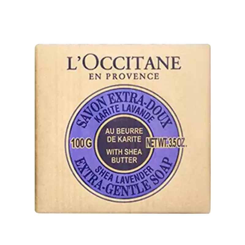 L’OCCITANE 欧舒丹 乳木果薰衣草味 香皂 100g/块高清大图