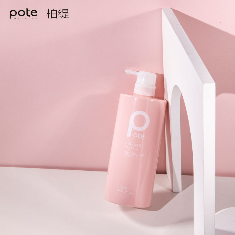 柏缇 水润嫩肤沐浴露(小苍兰沐浴露)800ml高清大图