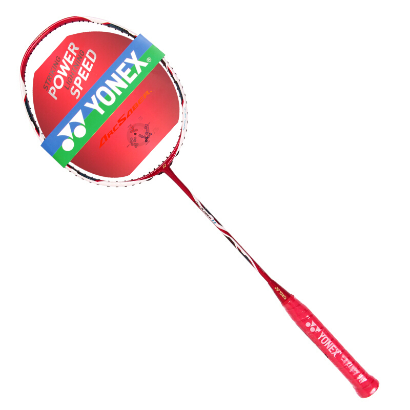 尤尼克斯YONEX 羽毛球拍单拍高端控球型弓箭ARC11业余中高级全碳素yy羽拍 金属红(未穿线)