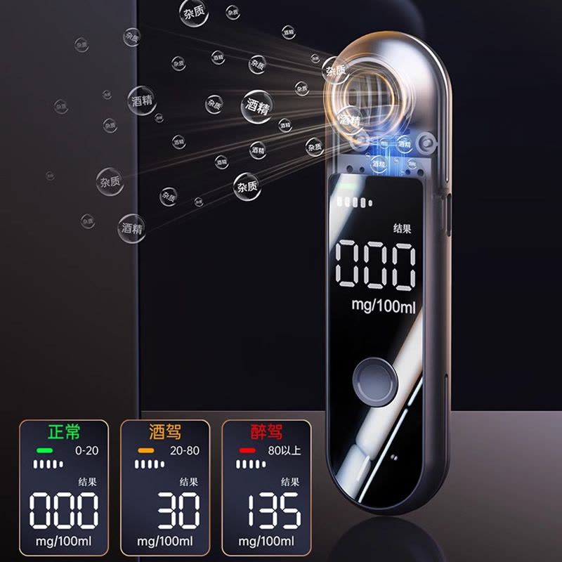 河洛科星 酒精测试仪检测仪测酒仪 小酒1100 个图片
