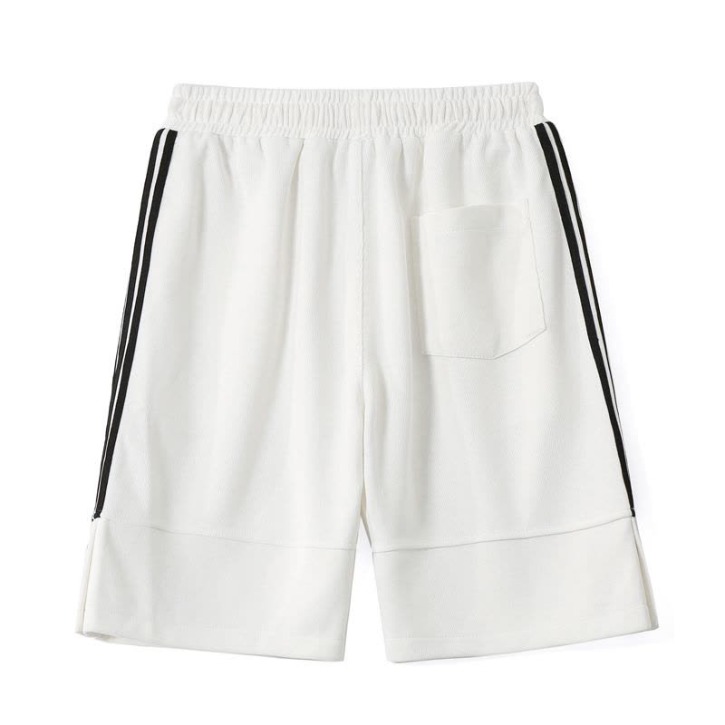 真维斯夏季港风ins排扣短裤外穿夏季宽松日系潮流休闲运动五分裤图片