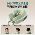 飞利浦（PHILIPS）颈椎按摩仪器 小U枕多部位按摩热敷PPM3107NDG