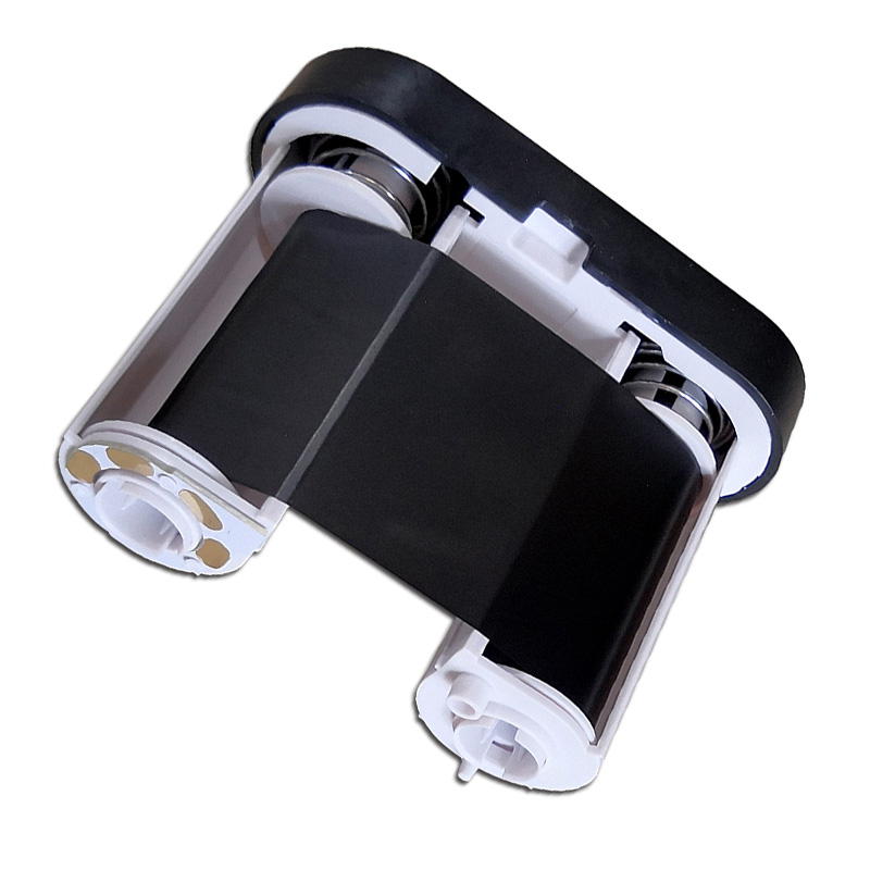 植巾 JYSD100 50mm*30m 耐油剂性:图像浓度0.06以上 便携式打印机色带 1卷 黑色高清大图