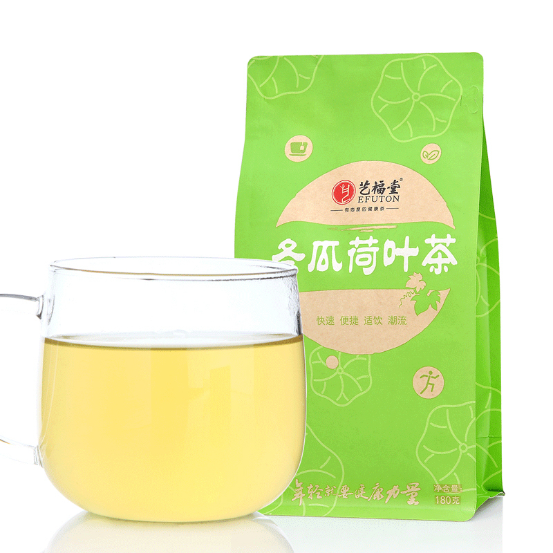 艺福堂冬瓜荷叶茶花茶组合干荷叶茶小袋装绿茶包玫瑰搭菊花决明子