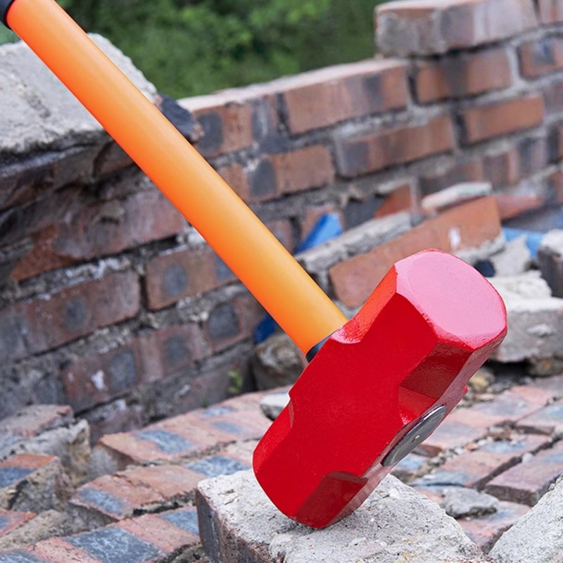 吉迎尚品 大锤软柄铁锤重型八角锤 多规格 把高清大图