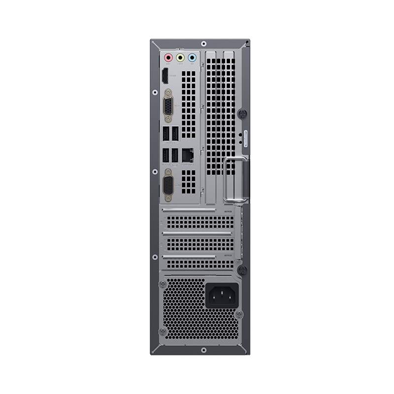 华为/HUAWEI MateStation S 小机箱台式电脑主机 AMD R7-4700G 16G 512G SSD 集显 星空灰 (含有线指纹键盘 有线鼠标)