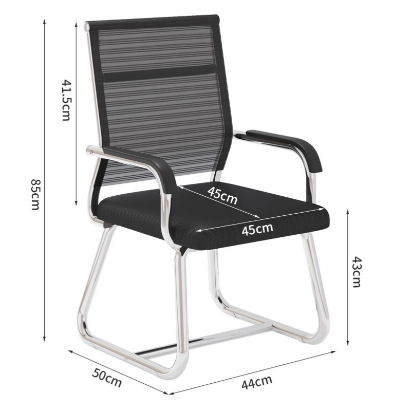 黎珞兴电脑椅矮背44*50*85cm黑色高清大图