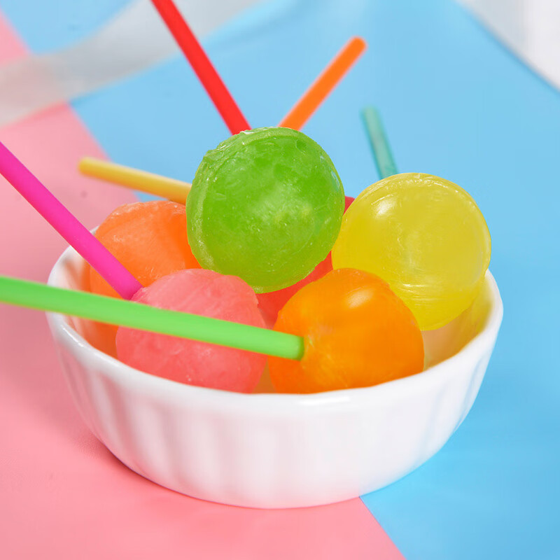 徐福记 多嘟棒多口味棒棒糖1026g约108支/桶 圣诞礼物糖果高清大图