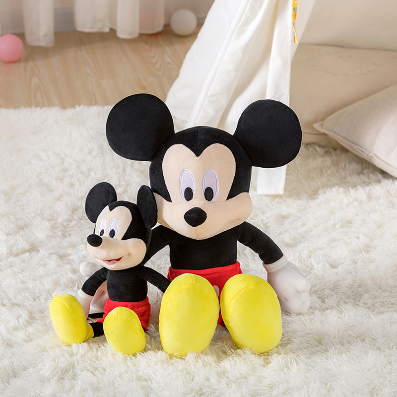 迪士尼Disney 米老鼠米奇毛绒公仔娃娃儿童玩偶生日礼物 男孩女孩玩具