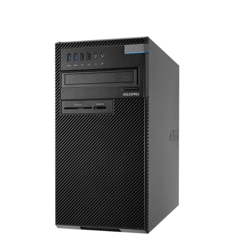 华硕(ASUS) D630MT 商用台式电脑主机(i5-6500 4G 1TB+128G 2G独显 无光驱 W7 黑)