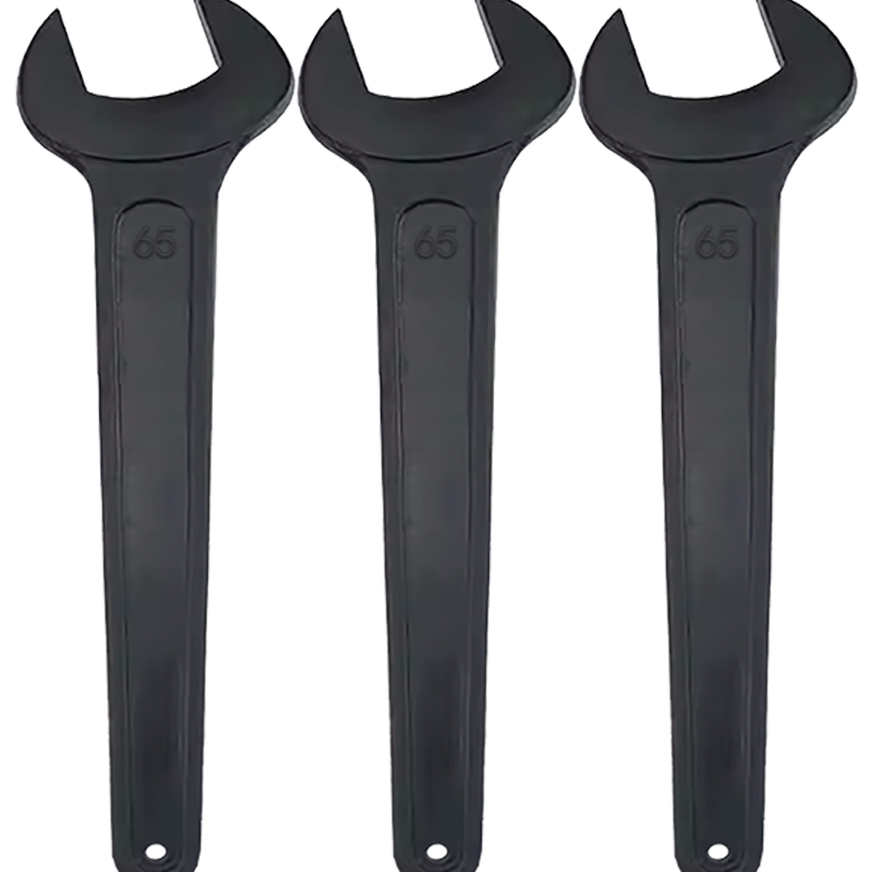 立伟铁牛单头呆扳手65mm/把高清大图