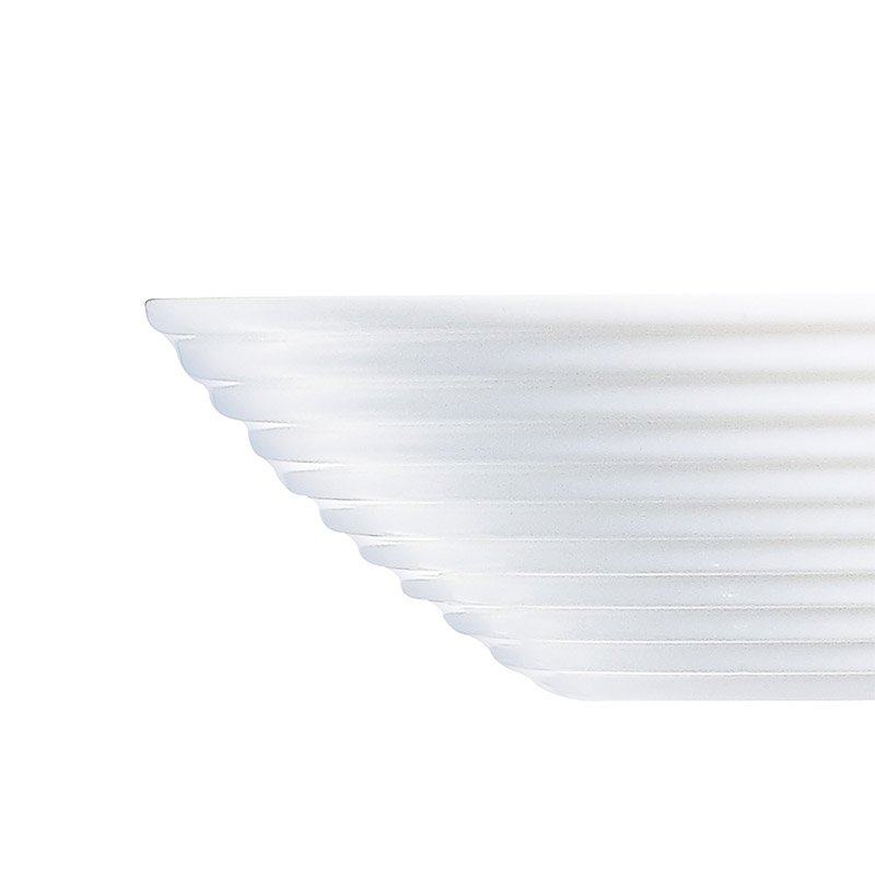 乐美雅(Luminarc)LC-B1120弓箭华瑞娜白玉餐具6件套白色6件套高清大图