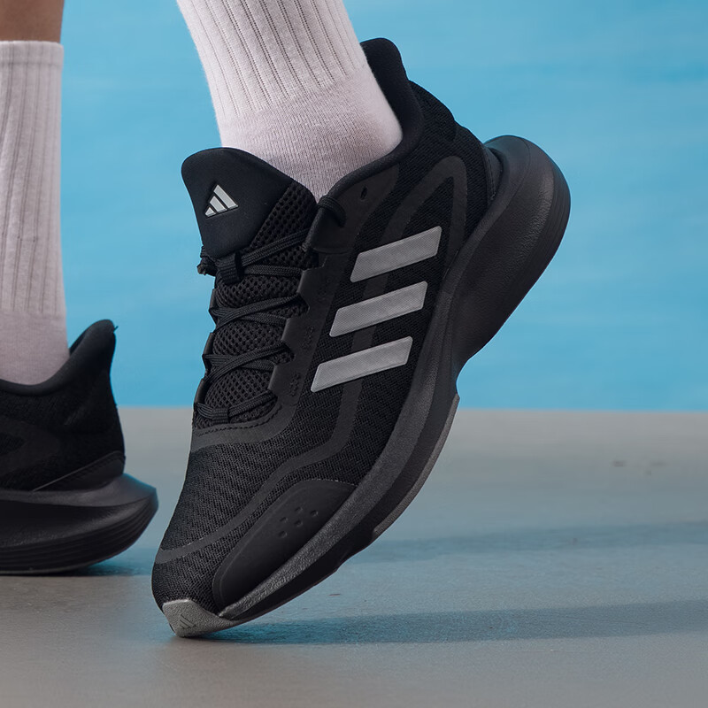 阿迪达斯（adidas）男鞋女鞋新款运动鞋健身训练时尚缓震舒适透气休闲跑步鞋JH5150 ZP高清大图