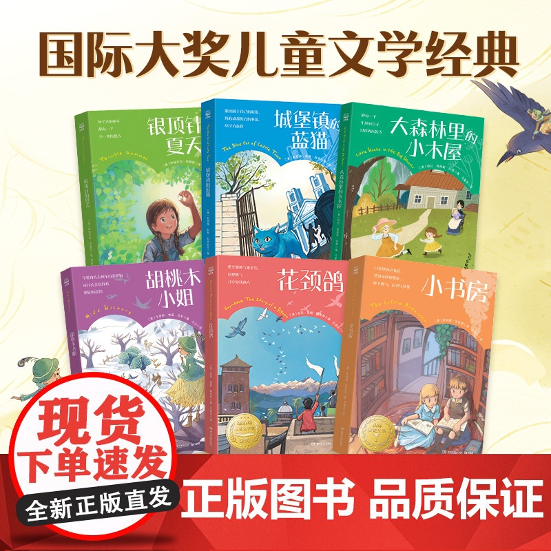 城堡镇的蓝猫 儿童文学经典国 际大奖系列 纽伯瑞儿童文学银奖小说青少年成长励志读物勇敢乐观三四五六年级小学生课外阅读书籍高清大图