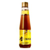 福临门 食用油 纯芝麻油220ml 芝麻香油 凉拌芝麻油调味烹饪火锅 中粮出品