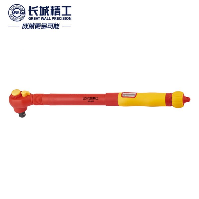 长城精工绝缘扭力扳手扭矩力矩火花塞汽修工具1/2方头20-100N.m 361505