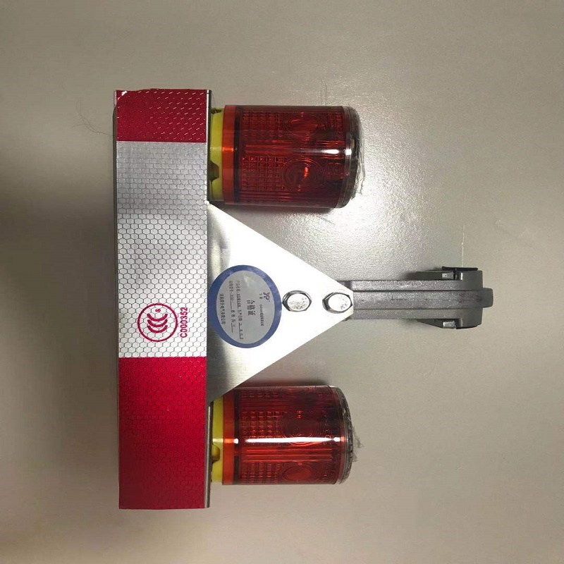 豫荣(YR)RSJT-1 太阳能警示灯效预防碰线 安装拆卸方便 耐用高清大图
