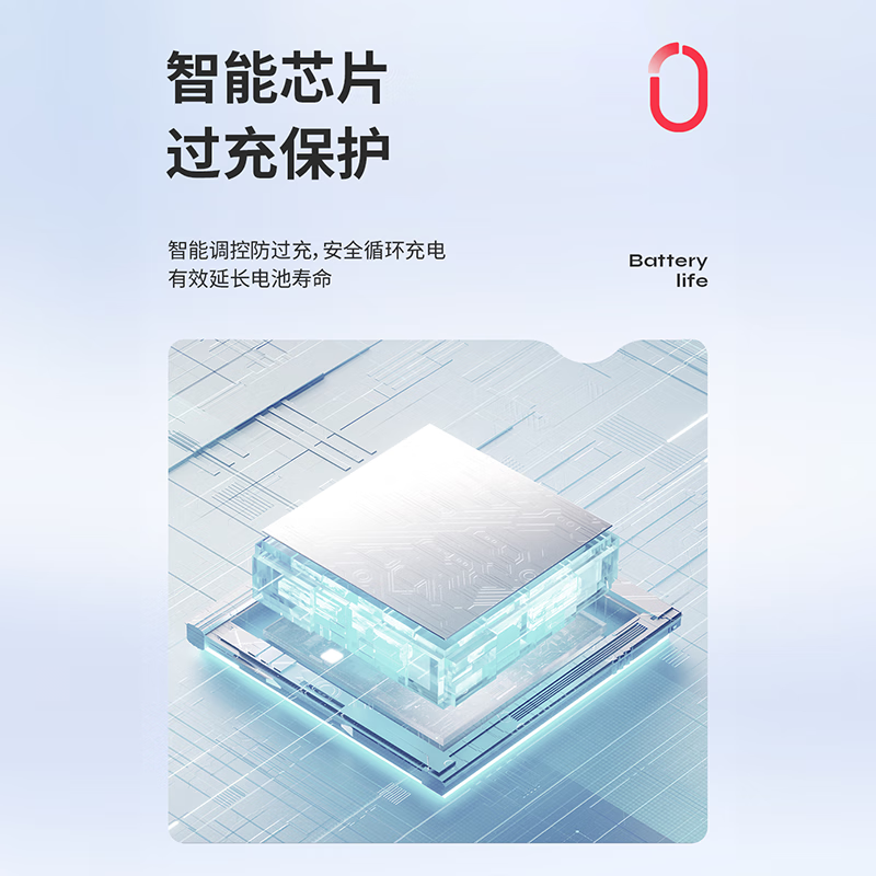 彩虹家用电蚊拍 充电式苍蝇拍 物理灭蚊T6108高清大图