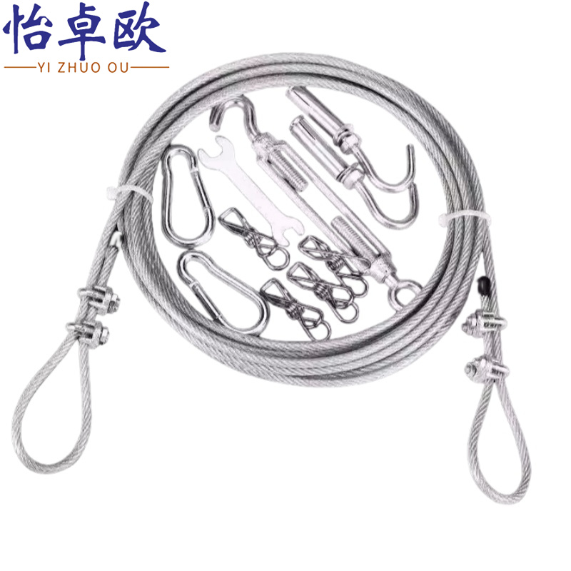 怡卓欧 钢丝绳8mm24m捆