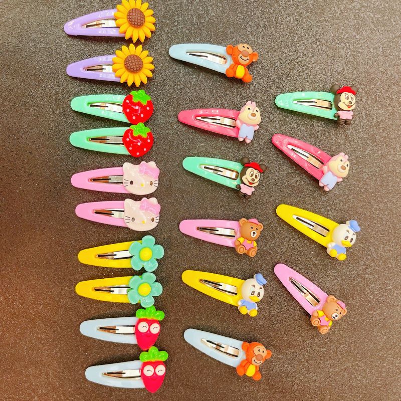 儿童发夹发饰发圈公主皮筋可爱bb夹女童碎发小女孩头绳宝宝发卡子 30