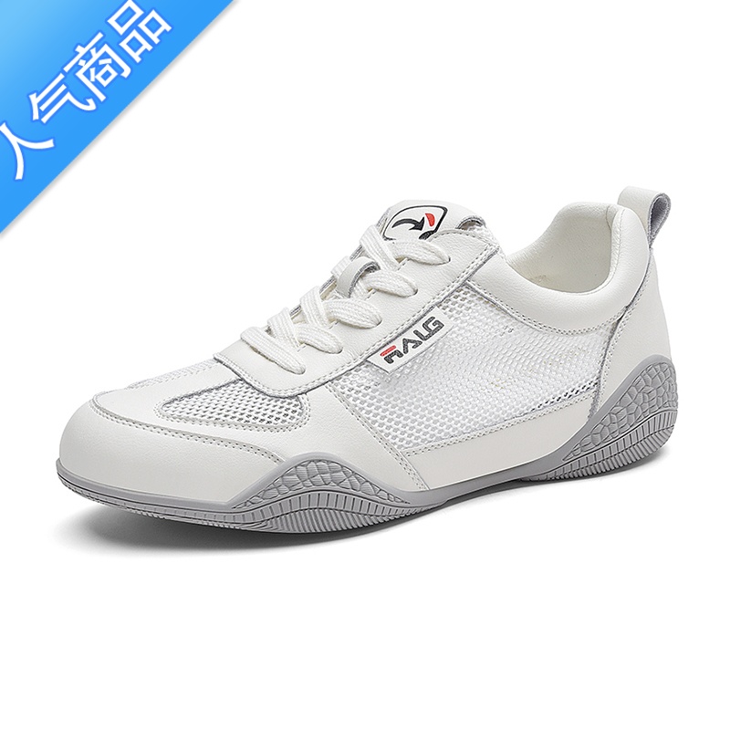 SUNTEK软底网面透气轻便小白鞋网鞋女2023春夏季薄款运动跑步休闲鞋高清大图