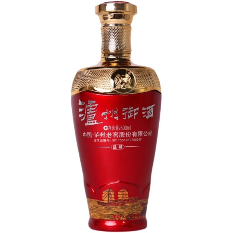 泸州老窖股份产泸州御酒品藏52度浓香型500ml6瓶整箱礼盒装白酒高度