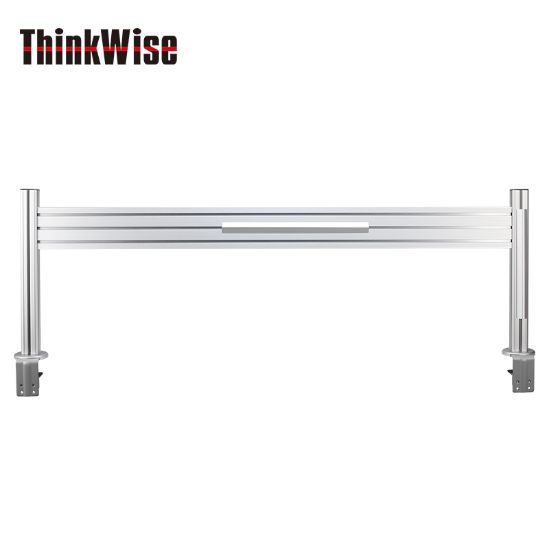 ThinkWise 慧想 桌面单层屏风支架(1200~1600mm)G-穿孔/C-夹具 CPF-01