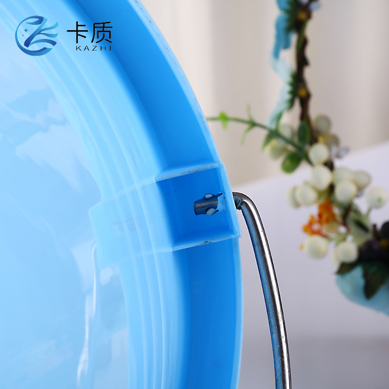 卡质 手提加厚塑料水桶 10L 个高清大图