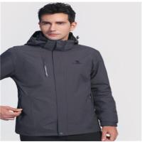 (递乐)冲锋衣户外男女士防水三合一可拆卸登山春秋服装潮牌韩版外套(尺码备注)