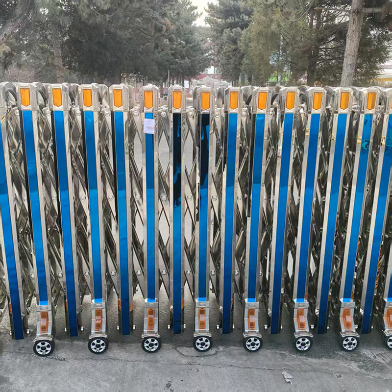 瑞琅玟珑 不锈钢伸缩门 电动伸缩门高清大图