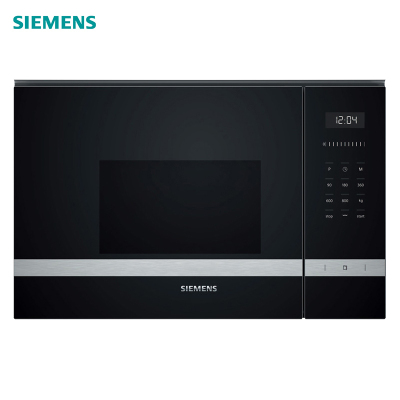 西 门子 微波炉 BE525LMS0W 嵌入式微波炉家用带烧烤内嵌式多功能