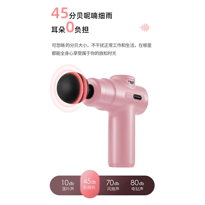 SHOWME筋膜枪肌肉电动按摩器mini肌肉放松器震动健身腿部男女健身瑜伽高清大图