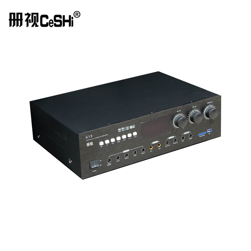 蓝牙专业KTV功放舞台卡包房工程专业大功率2声道发烧功放机高清大图