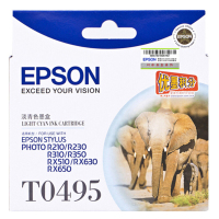 爱普生(EPSON) T0495淡青色墨盒