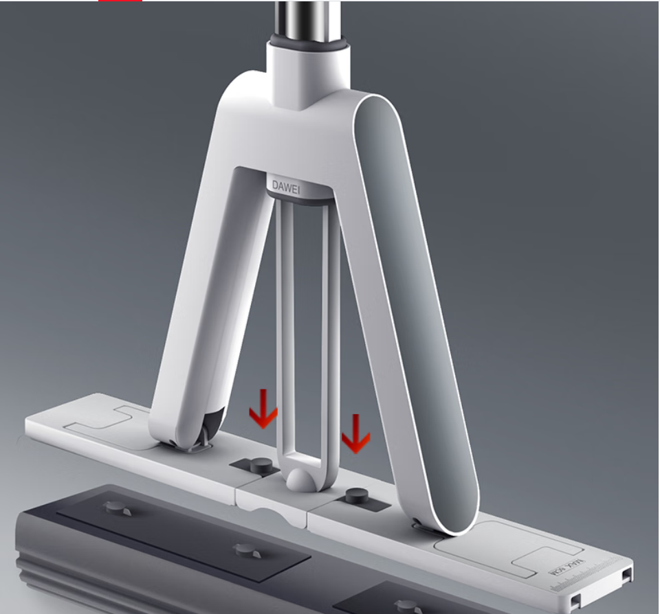 大卫国产旋转强力拖把塑料材质客厅清洁神器高效去污设计高清大图