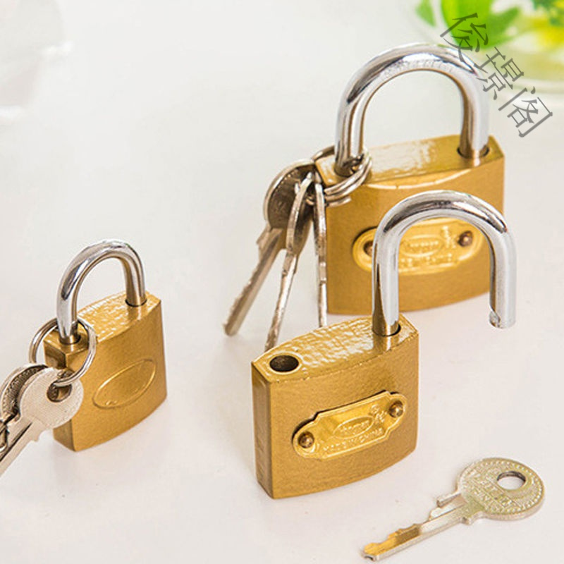 苏宁好货柜子锁迷你锁子柜锁具抽屉锁家用挂锁防锈小锁头锁宿舍柜锁带