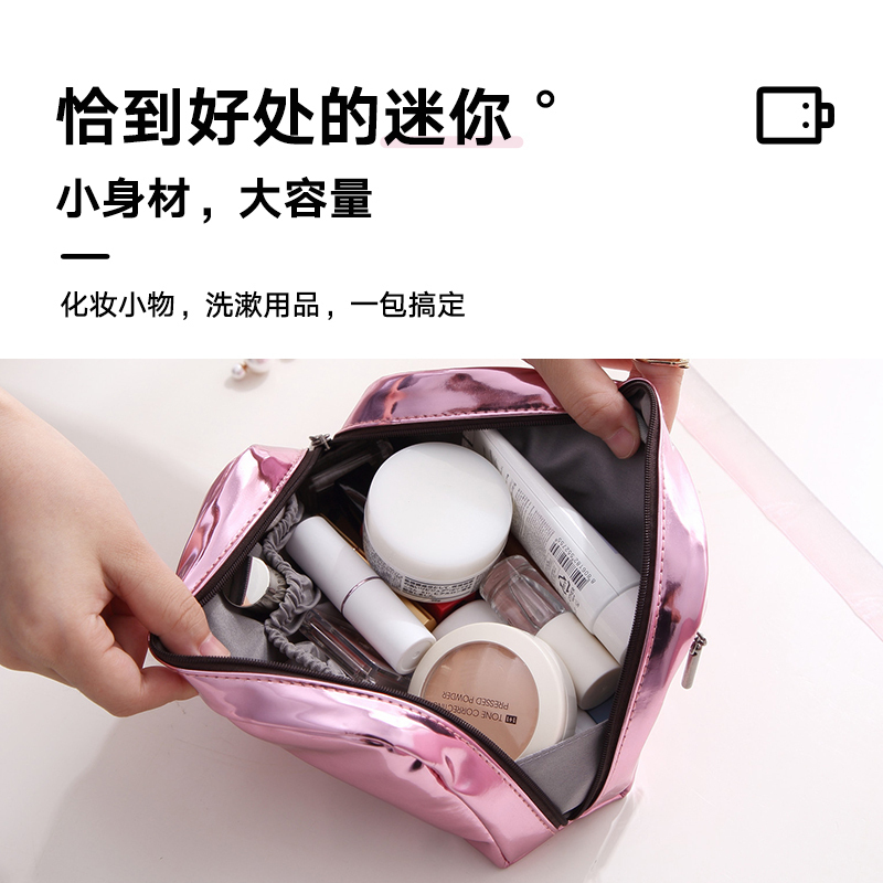 美帮汇化妆包风超火女大容量化妆品收纳袋旅行便携简约小号高清大图