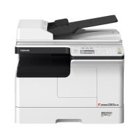 东芝(TOSHIBA)A3黑白复合机龙系列 E-STUDIO2303AM套机 网络打印复印彩色扫描(主机+双面输稿器+双面器)