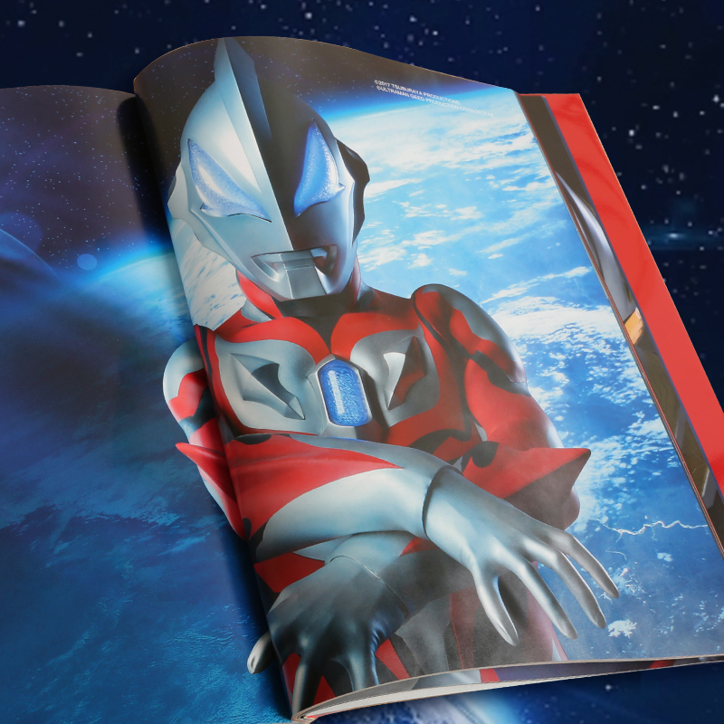 [2022新版]奥特55周年视觉志. [正版]奥特曼系列视觉志55周年纪念版奥特曼书籍绘本全套 赛罗迪迦戴拿艾克斯欧布银高清大图
