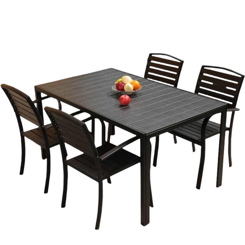 依韵珂户外桌椅一桌四椅1500*900mm套高清大图
