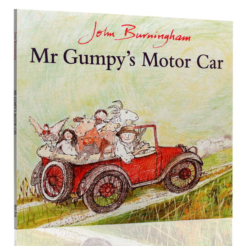 [正版]进口英文原版平装英语绘本 MR Gumpy’s Motor Car 和甘伯伯开车去兜风 波士顿环球报号角书奖高清大图