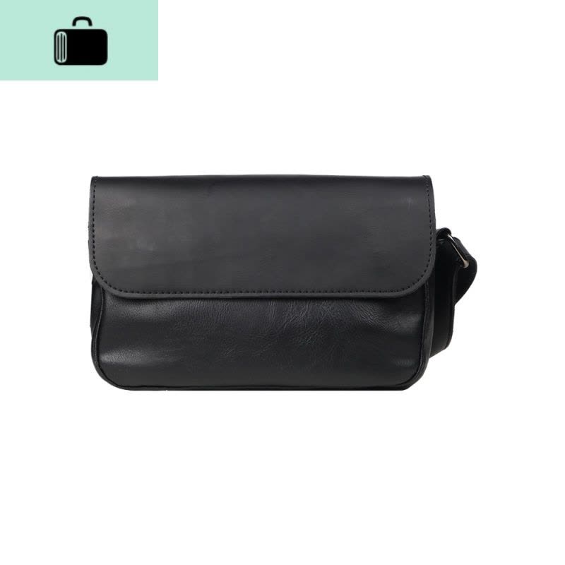 休闲小挎包学生复古百搭单肩包时尚手机包男街头潮牌日系斜挎包NEW LAKE男士斜挎包图片