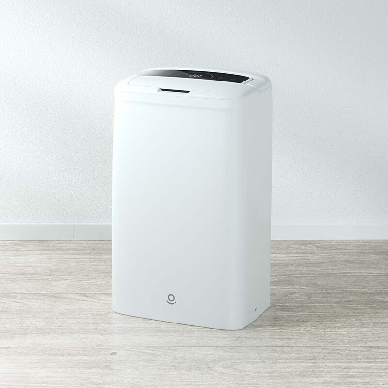 小米有品 乐秀除湿机 家用卧室 小型静音抽湿机 除湿量10L 辅助干衣 WS1 1台/箱 白色