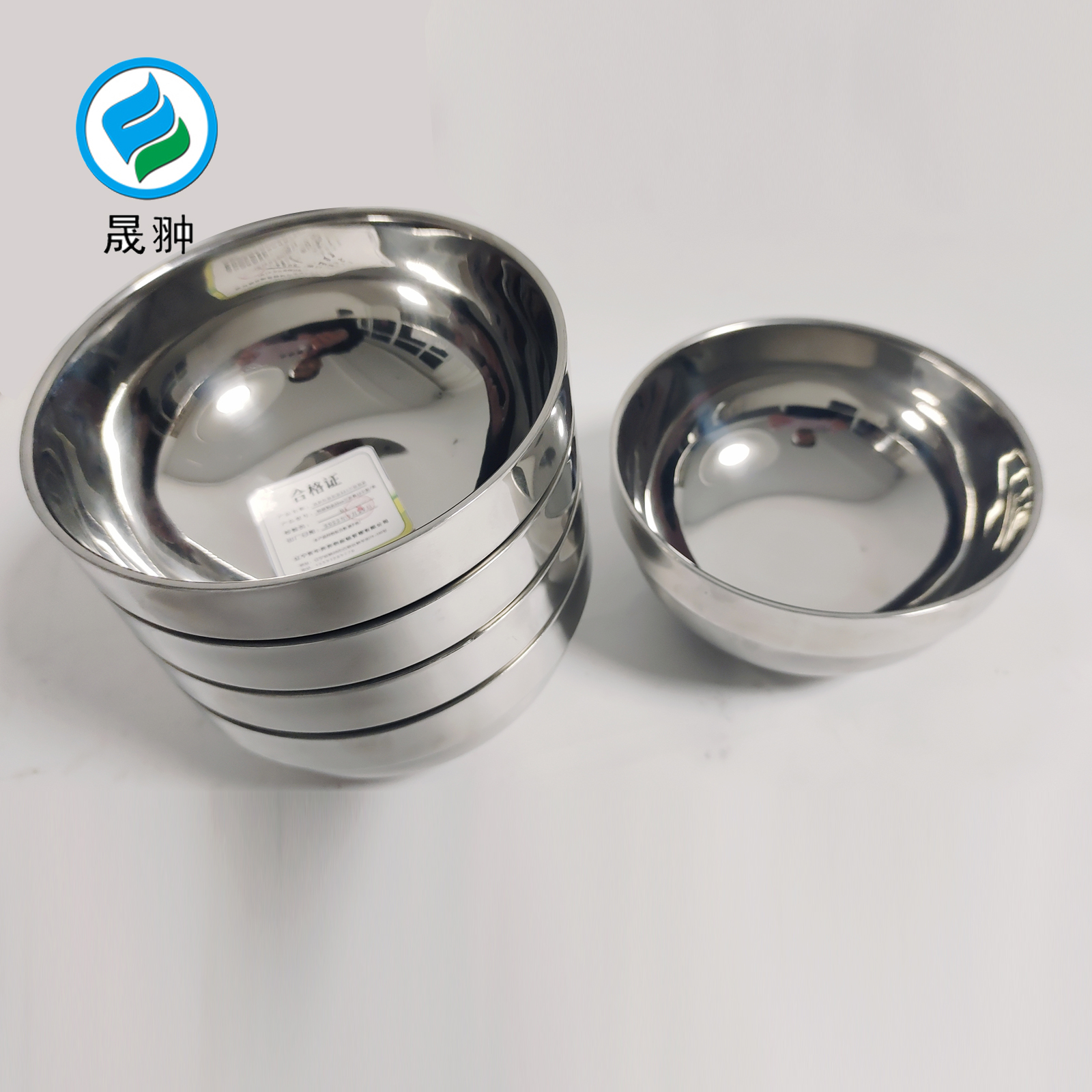 晟翀 304不锈钢碗 个高清大图